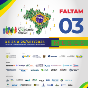 Faltam 3 meses para o Congresso da Cidadania Digital 2025